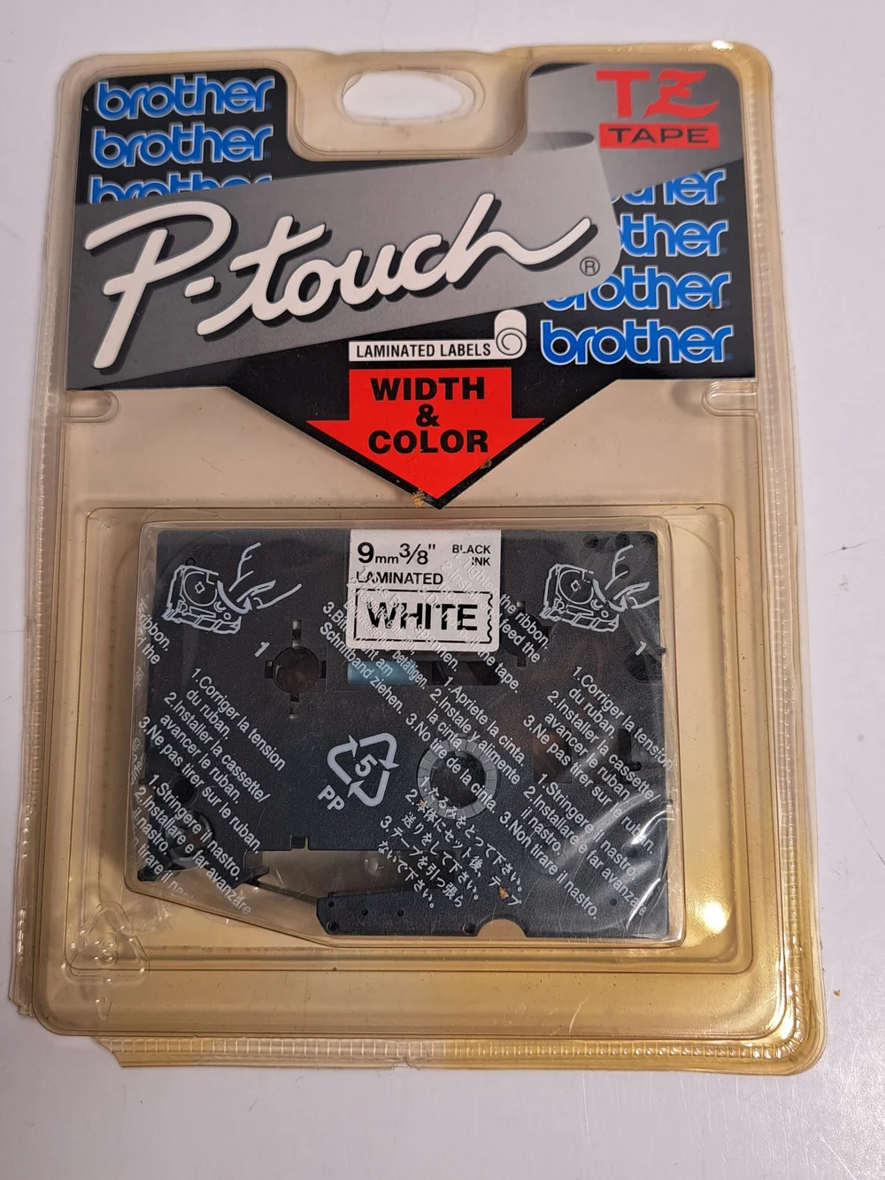 Brother P-Touch 9mm-3/8